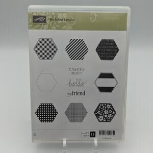 Stampin Up Stamp Set SIX SIDED SAMPLER 130956 Stamping Cardmaking DIY Papercraft